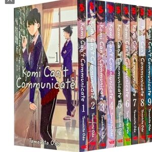 Komi Cant Communicate Collection Vol 1-9 Books Set By Tomohito Oda